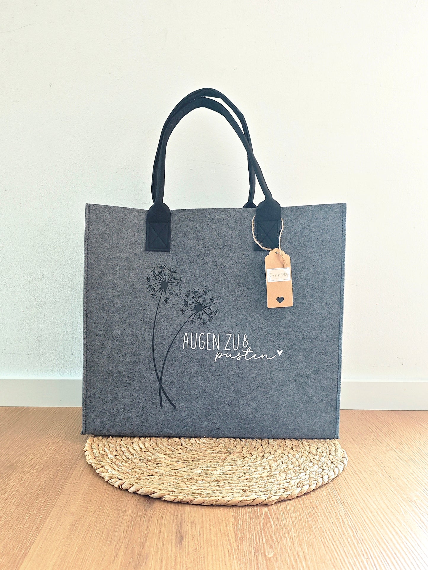 Tasche "Augen zu & pusten" 🩷