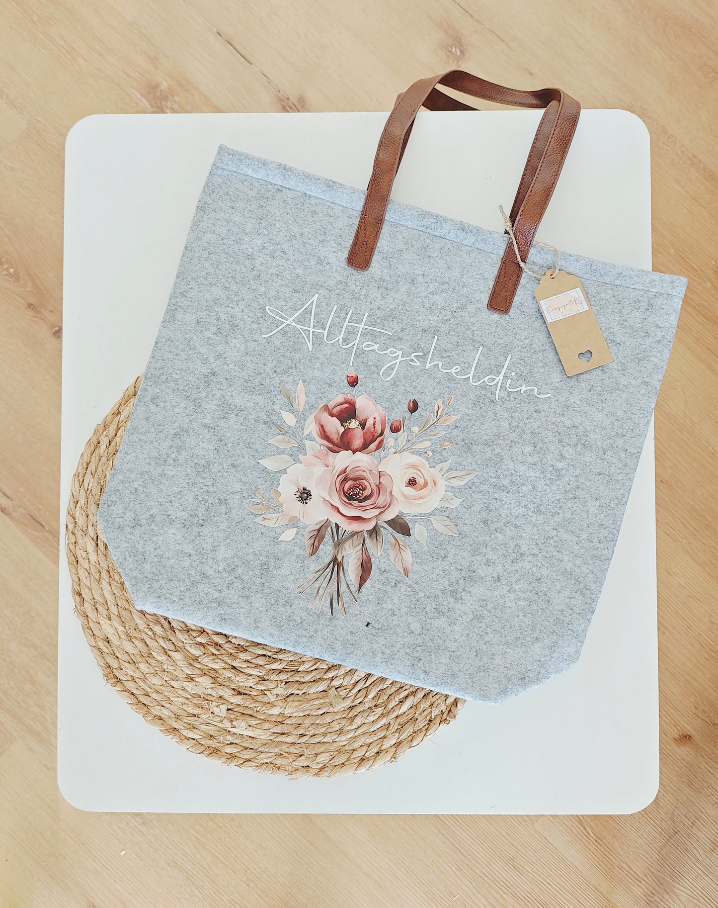 Filztasche "Alltagsheldin"
