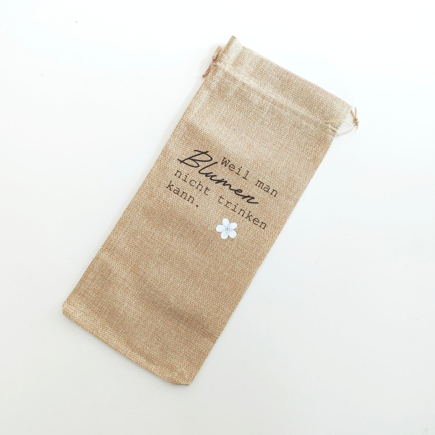 Flaschen Beutel "Geschenk"