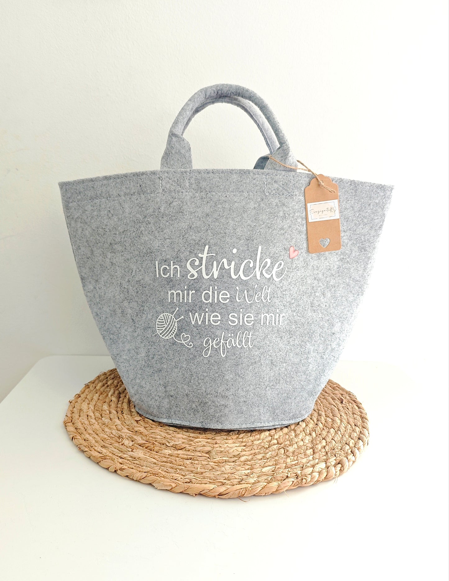 Korbtasche "Stricken"