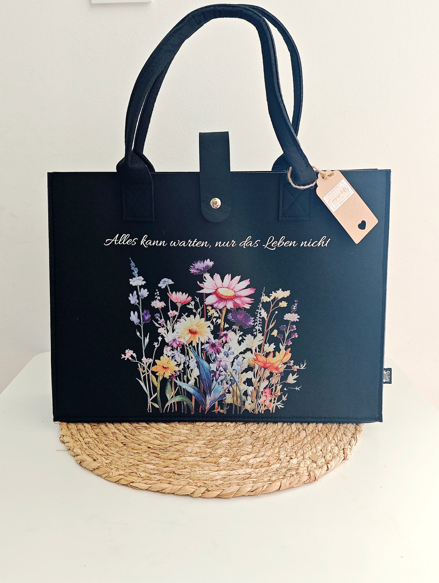 Filztasche "Blumenwiese"