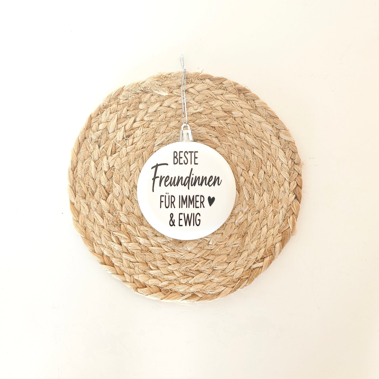 Weihnachtskugel "Freundin"