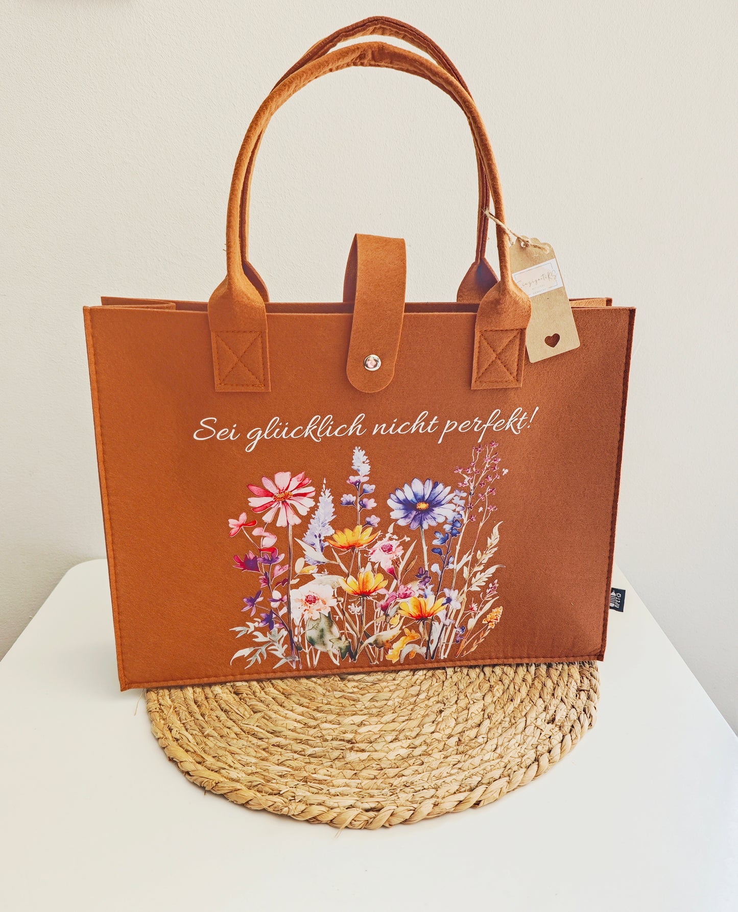 Filztasche "Blumenwiese"
