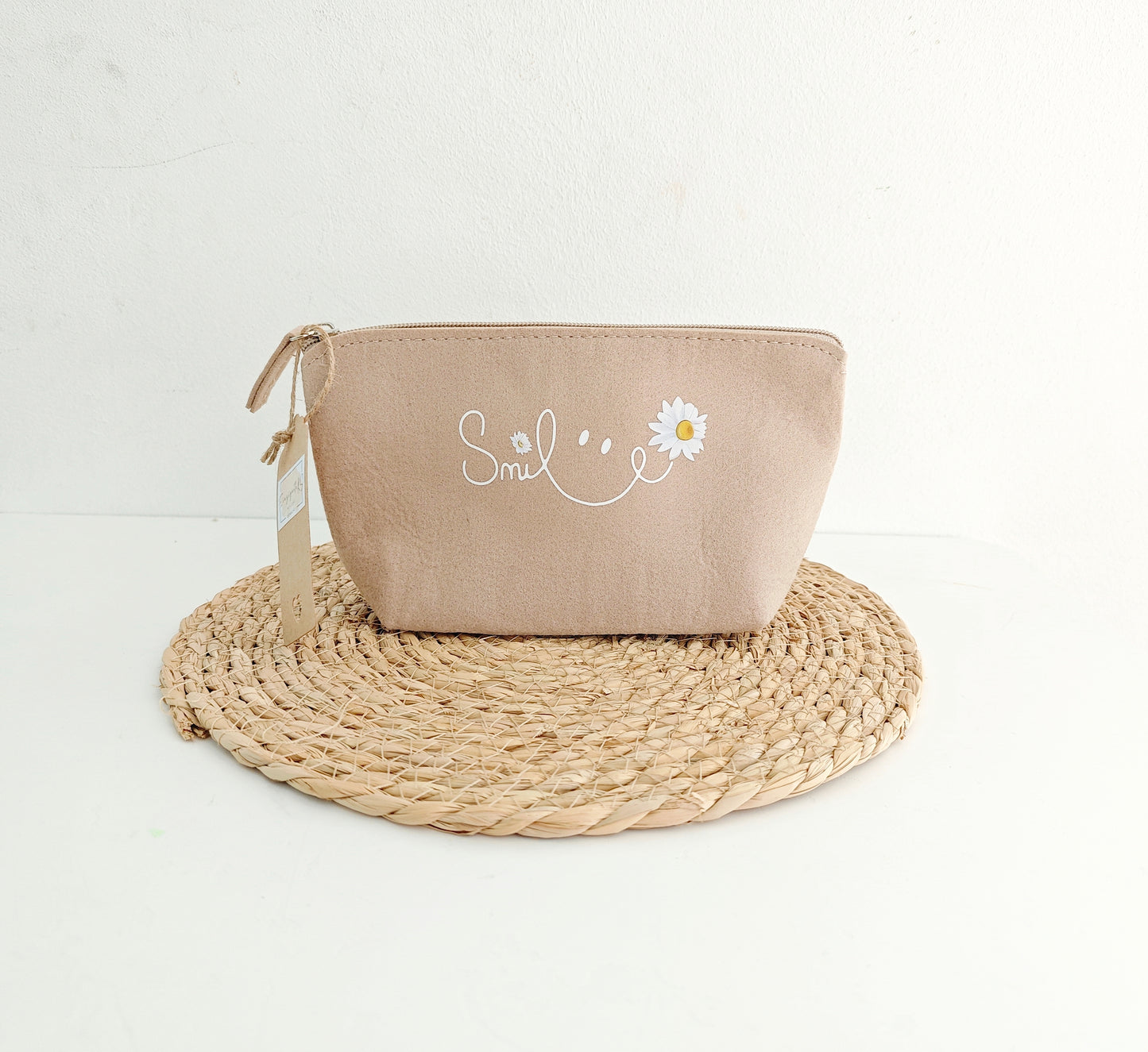 Universaltasche S beige "Smile"