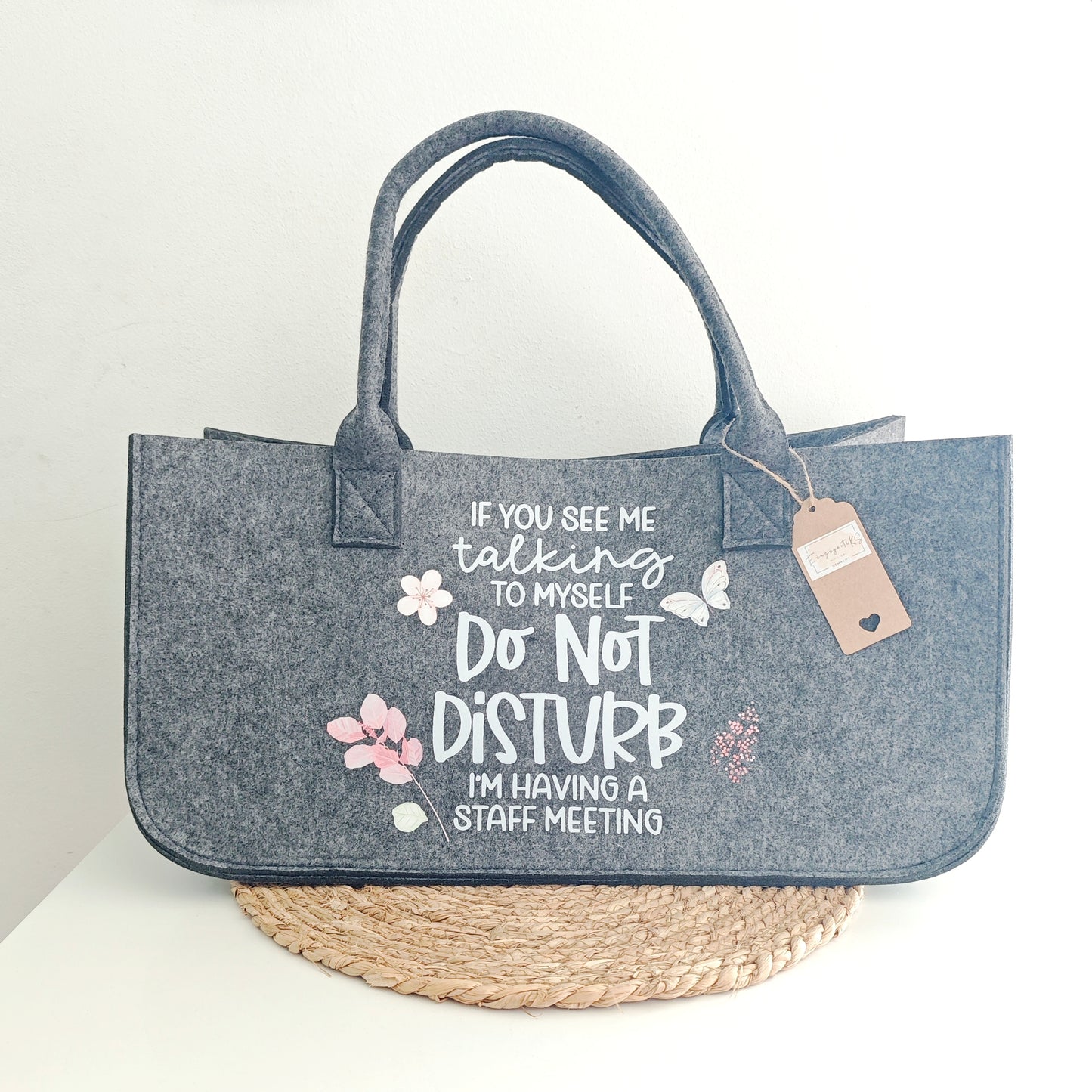 Filztasche XL "Do not disturb"