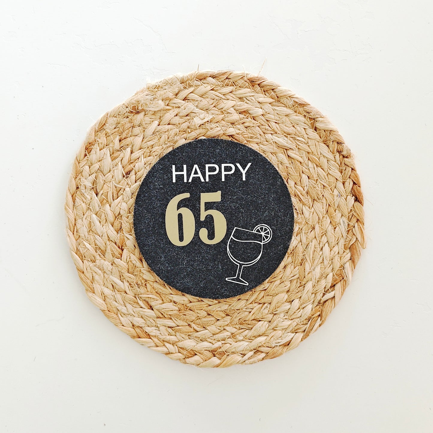 Glasuntersetzer "Geburtstag"