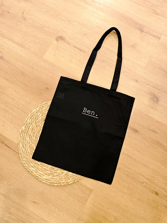 Baumwolltasche mit Name