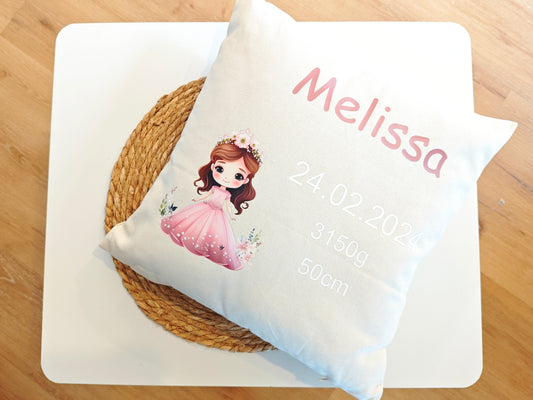 Geburtskissen "Prinzessin"