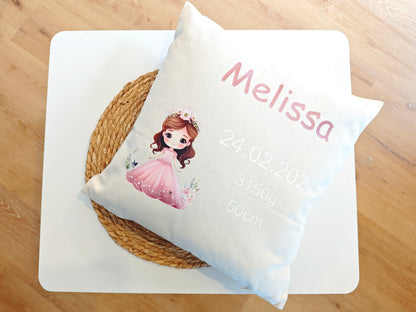 Geburtskissen "Prinzessin"