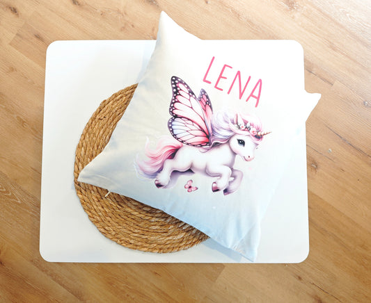 Personalisiertes Kissen "Einhorn"