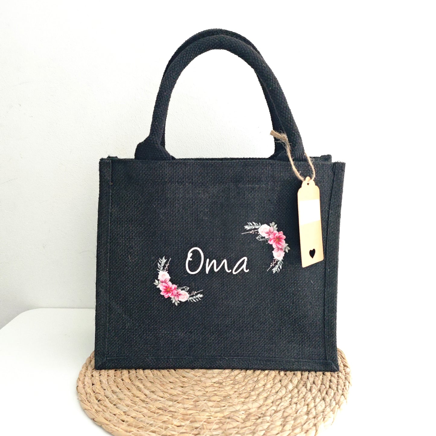 Jutetasche S "Oma"