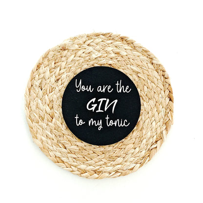 Glasuntersetzer "Gin 2"