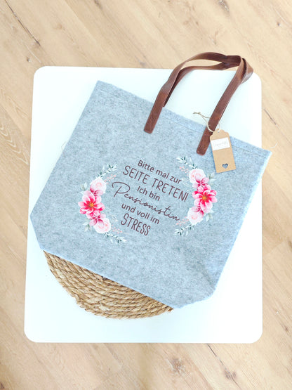 Filztasche "Pension"