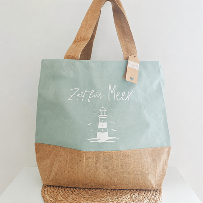 Badetasche "Zeit für Meer"