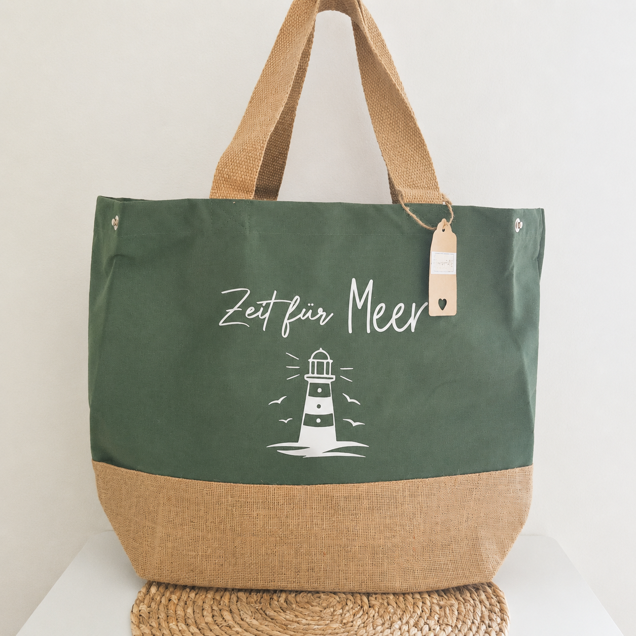 Badetasche "Zeit für Meer"