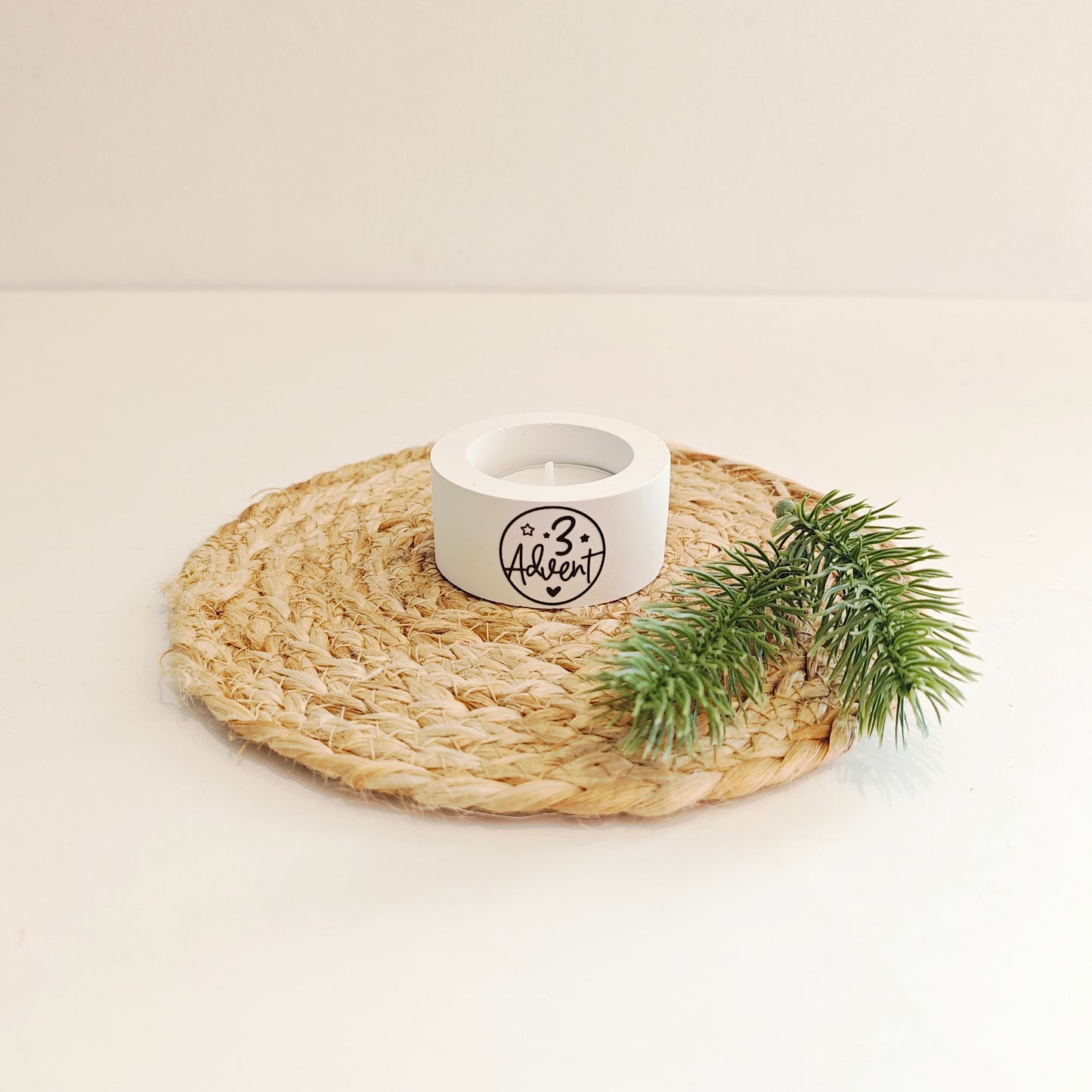 Adventskranz Teelichter S