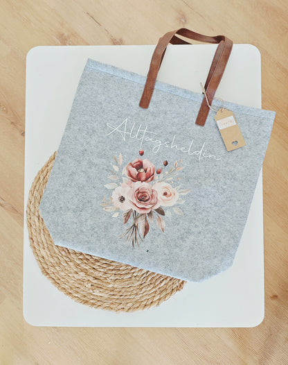 Filztasche "Alltagsheldin"