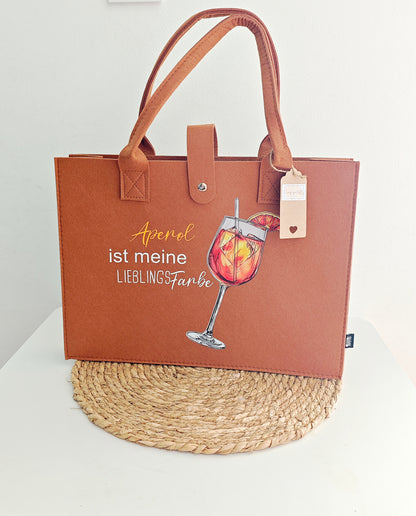 Filztasche "Aperol"