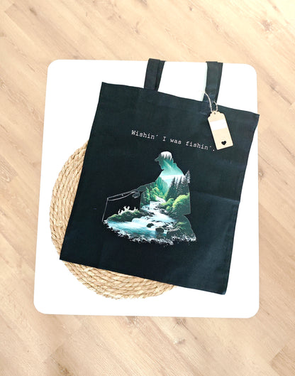 Baunwolltasche "Fischer"