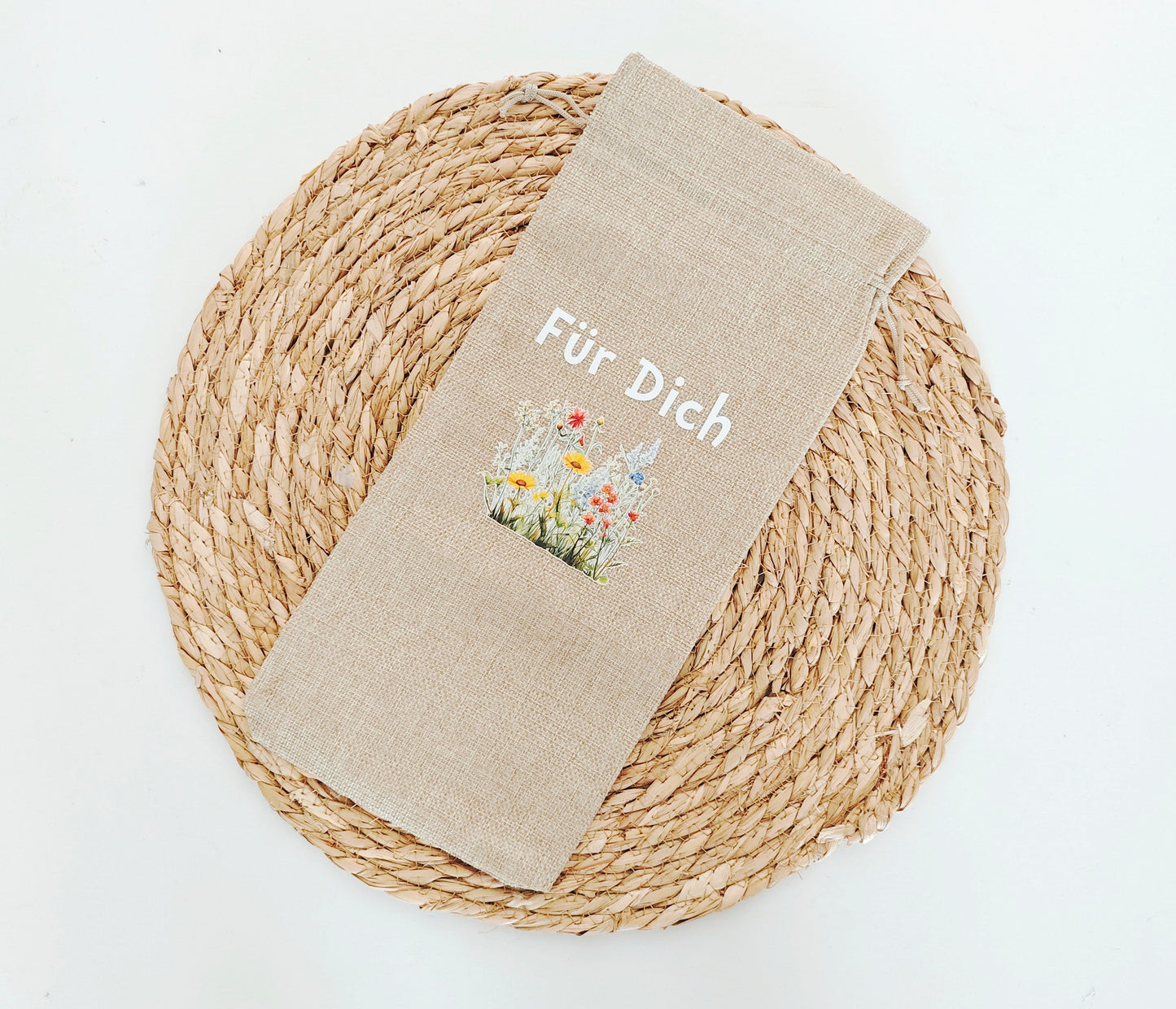 Flaschen Beutel "Für Dich"