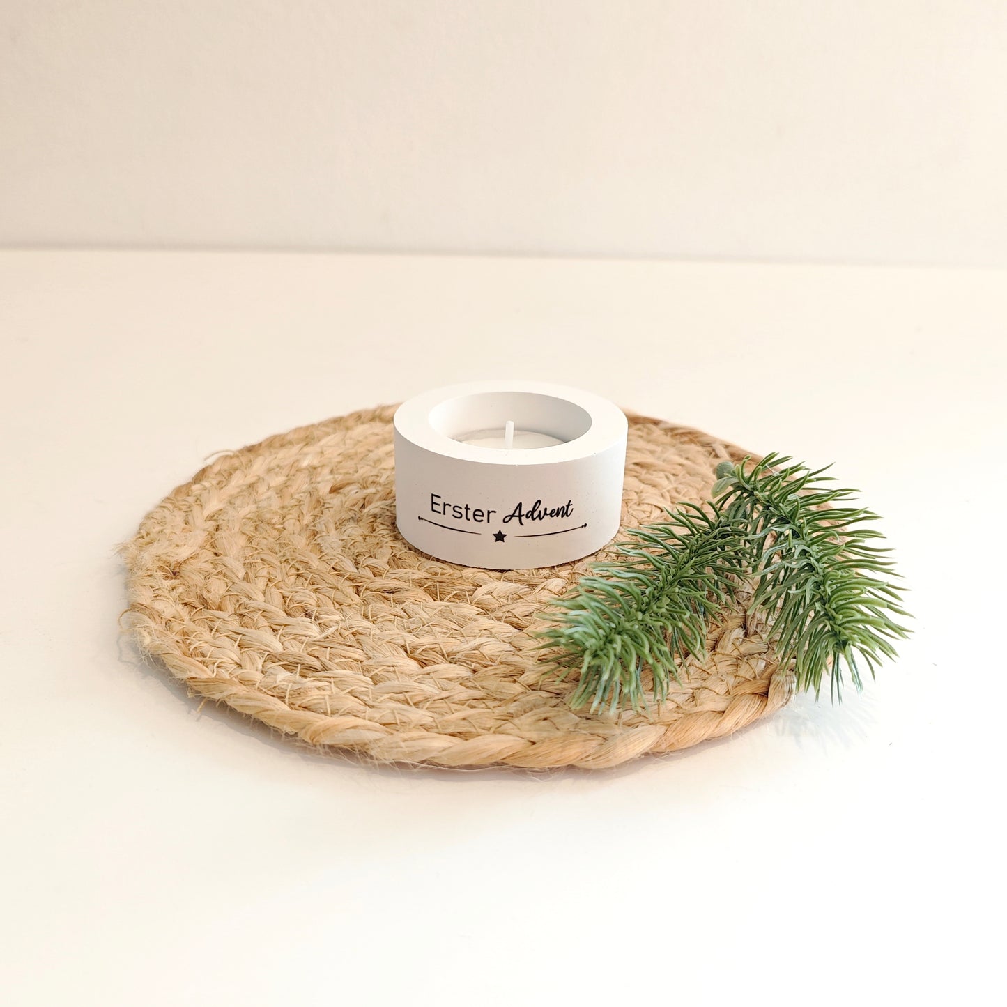 Adventskranz Teelichter S