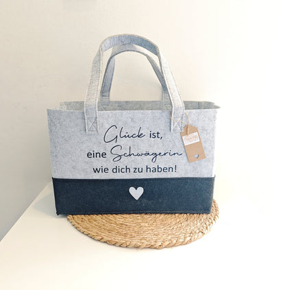Filztasche L "Schwägerin"
