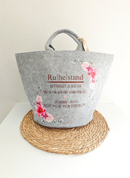 Filztasche "Pension"