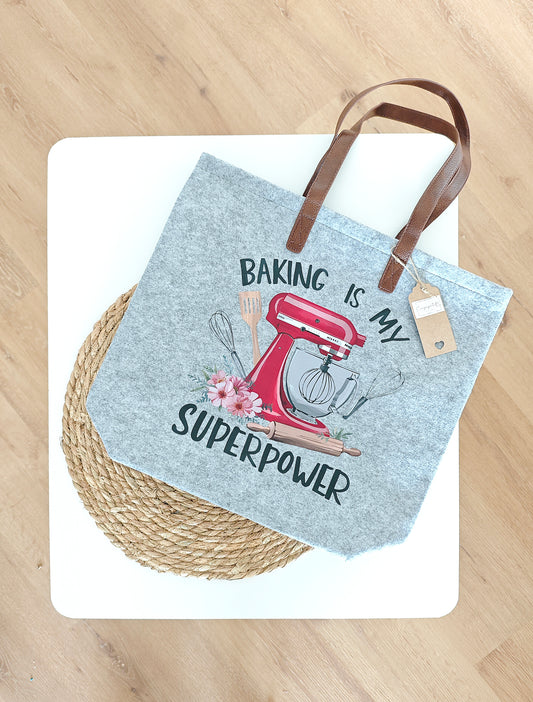 Filztasche "Backen"