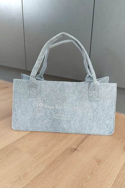 XL Filztasche "Lehrerin mit Klasse"