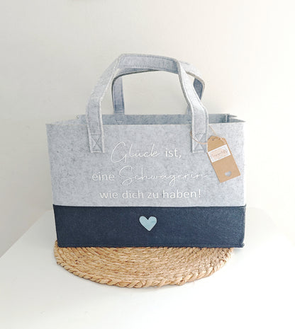 Filztasche L "Schwägerin"