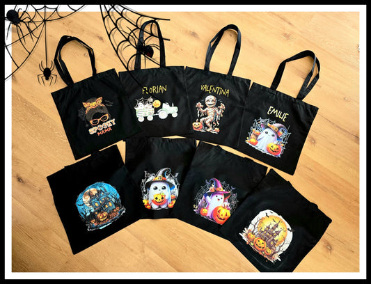 Personalisierte Halloween Tasche