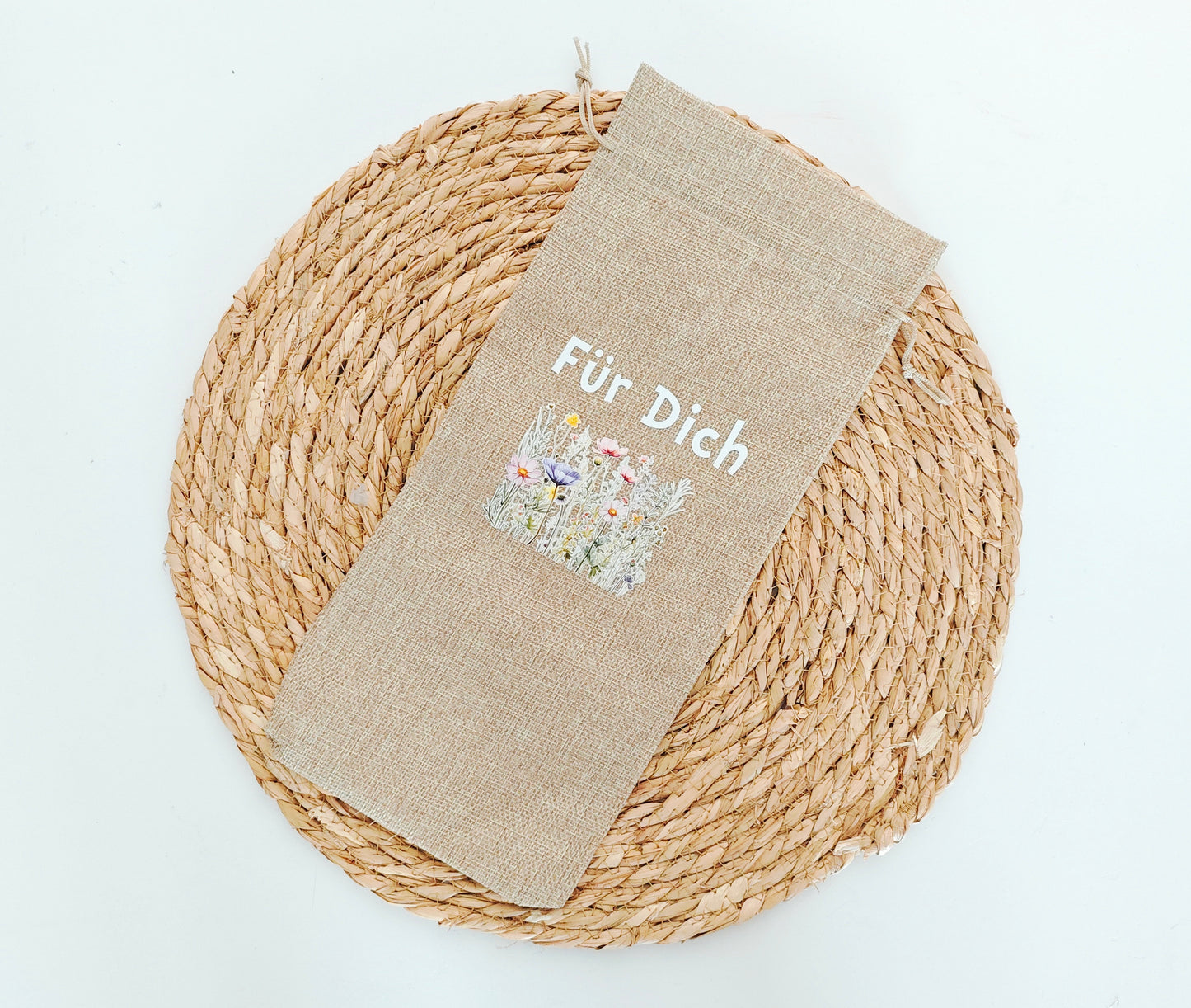 Flaschen Beutel "Für Dich"