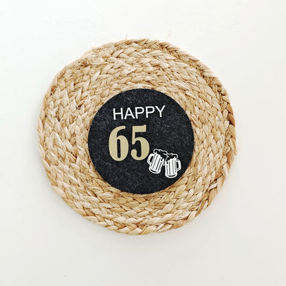 Glasuntersetzer "Geburtstag"