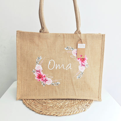 Jutetasche L "Oma"
