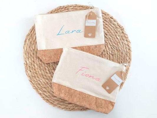 Universaltasche Kork mit Name