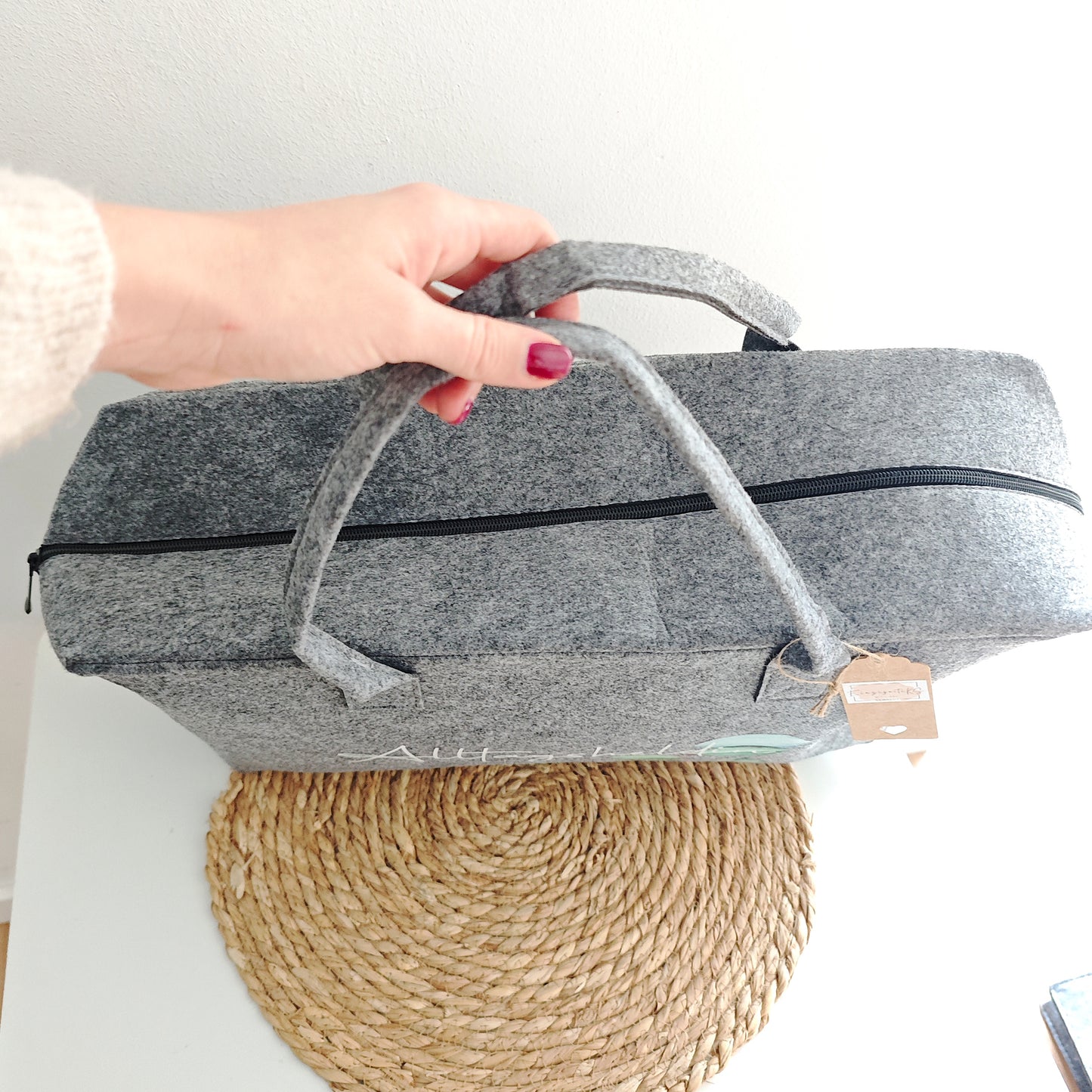 XL Filztasche "Do not disturb"