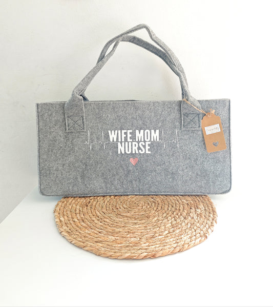 Filz Tasche XL "Nurse"