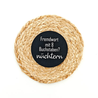 Glasuntersetzer "Alkohol"