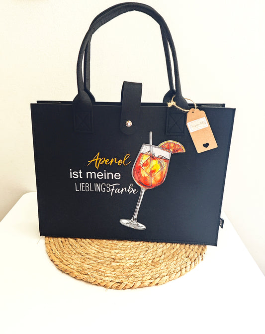 Filztasche "Aperol"
