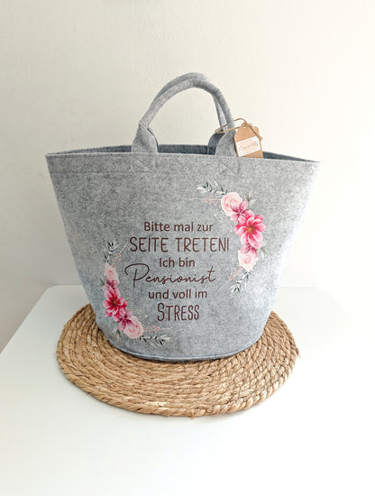 Filztasche "Pension"