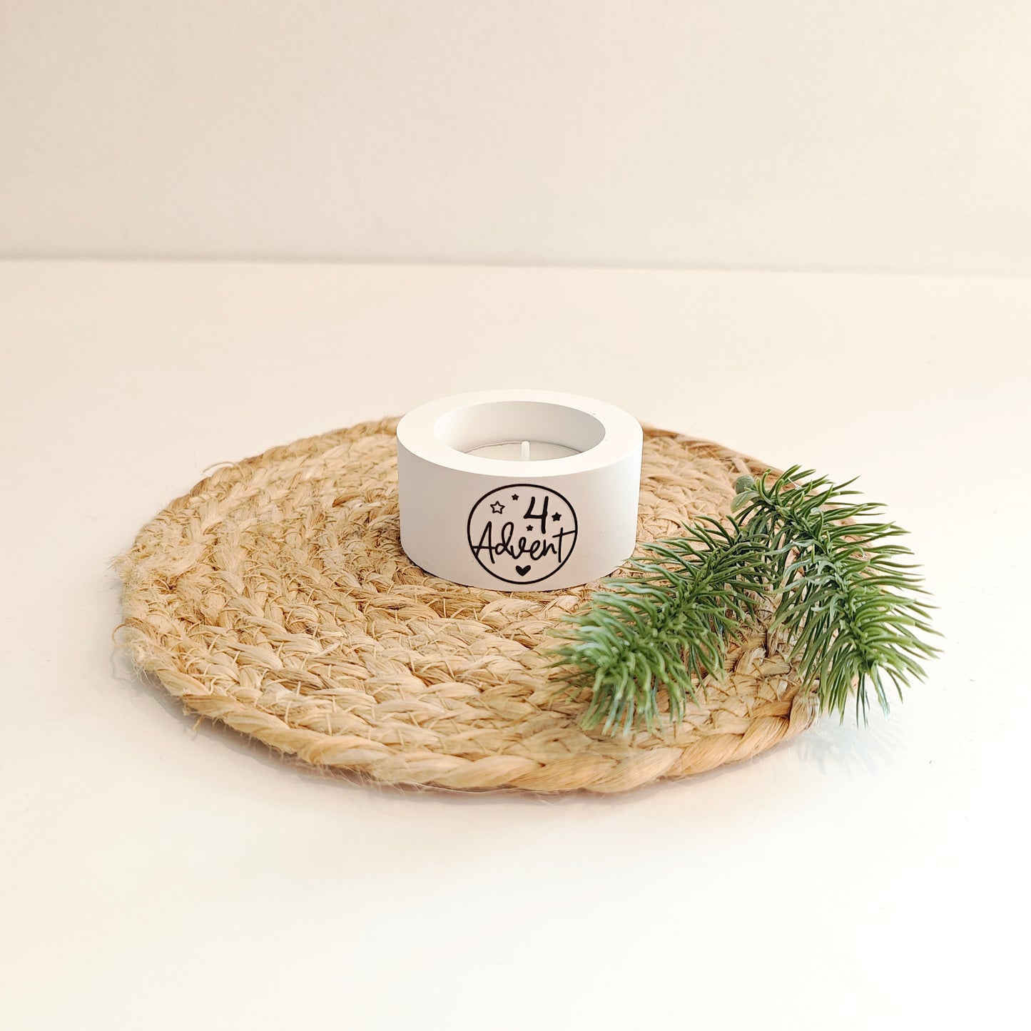 Adventskranz Teelichter S