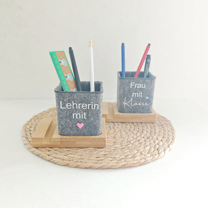 Stiftehalter "Lehrer/Pädagogin"