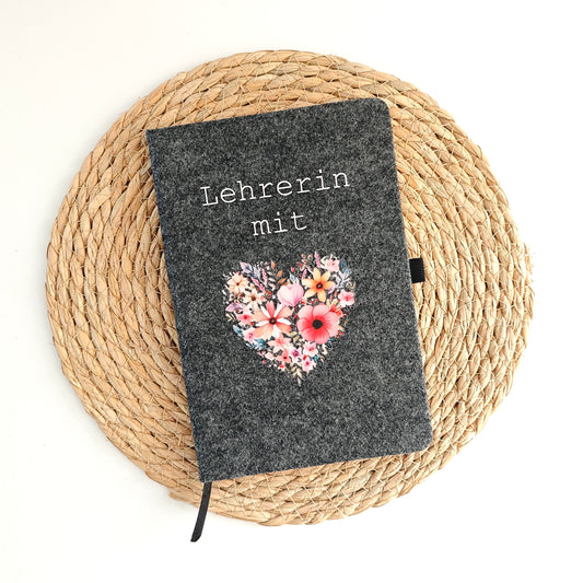 Notizbuch "Lehrerin mit Herz"
