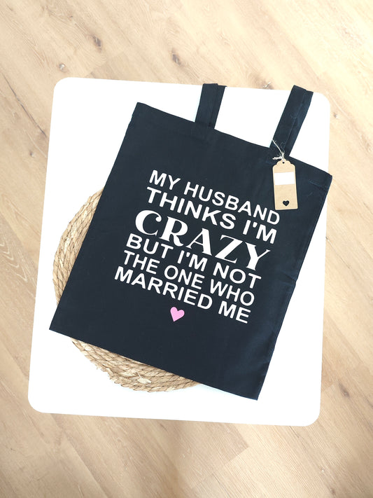 Baumwolltasche "Husband"