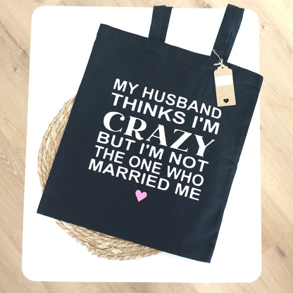 Baumwolltasche "Husband"
